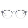 Linde's Same 4.4g Versatile Round Frame Screw-Free Design Ultra-Light Pure Titanium Plain Glasses Frame 6541 Can Be Matched with Degrees