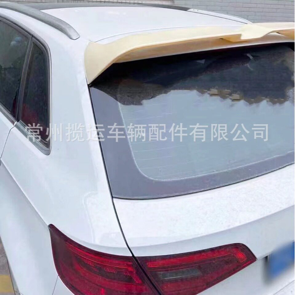 适用奥迪14-20款A3两厢顶翼装饰 A3尾翼顶翼定风翼免打孔改装配件