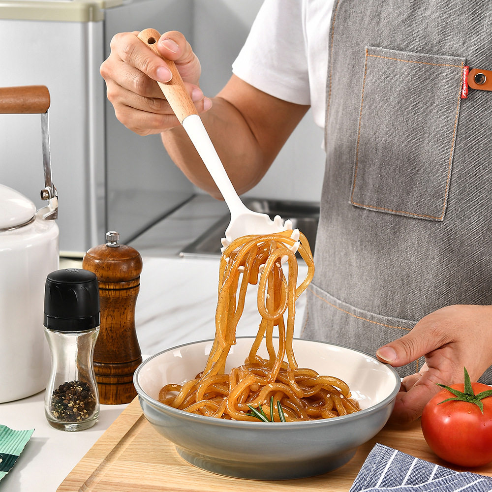 Rui Ming milk White Beech handle mini kitchenware set children's mini spatula knife kitchen tools