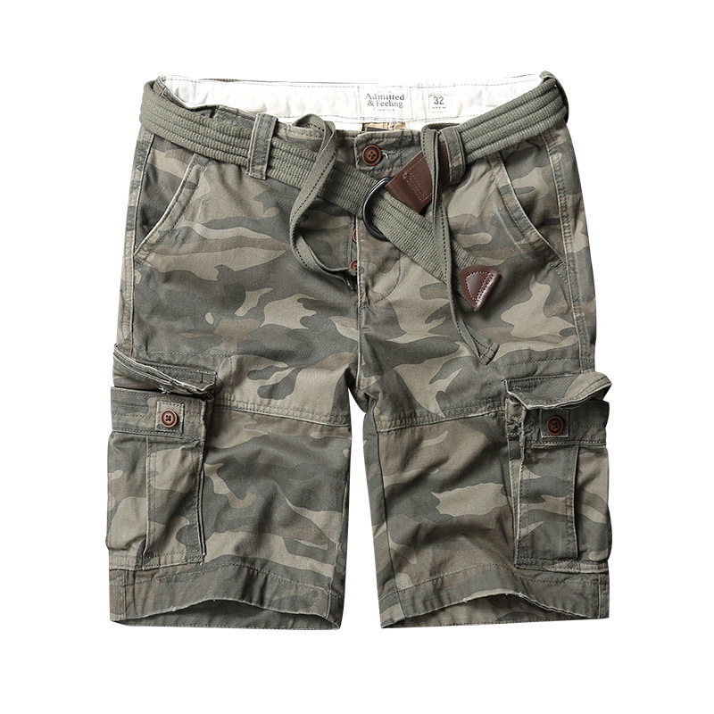 2021新款男士运动短裤潮流休闲宽松多口袋男裤厂家批发短裤
