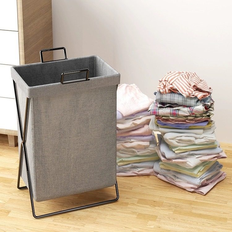 Dirty Clothes Basket Foldable Dirty Clothes Storage Basket Household Dormitory Clothes Dirty Clothes Basket Bathroom Dirty Clothes Basket Storage Basket
