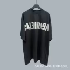 [Ready Stock and Shipped in Seconds] Correct High Version Paris B Family 24Ss New Series Collection Loose Men's and Women's T-Shirts