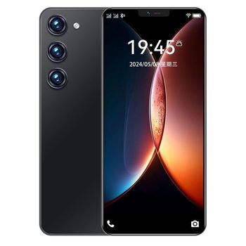 2024 new android smart cross-border mobile phone foreign trade version 12+512 android 14 dual sim dual standby notch screen ready stock