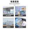 Oblique storage box transparent refrigerator shelf display supermarket display display box medical storage box finishing box medicine box