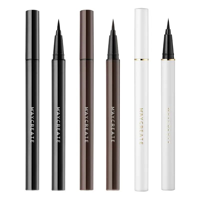 Jianmei Chuangyan's New Eyeliner Brand Makeup Quick-Drying Waterproof Cosmetics Manufacturer Wholesale Micro-Business Direct Sales