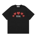 Black five hearts