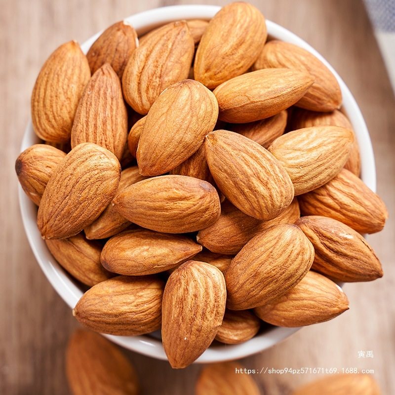 Original Flavor Almonds Bagged 500g Almonds Shellless Almonds Almonds Nuts Dried Fruit Snacks for Pregnant Women