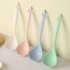 Wheat Straw Spoon Household Tableware Soup Bowl Thickeneded Spoon Rice Spoon Healthy Soup Spoon Wheat Fragrant Round Ear Porridge Spoon Manufacturer