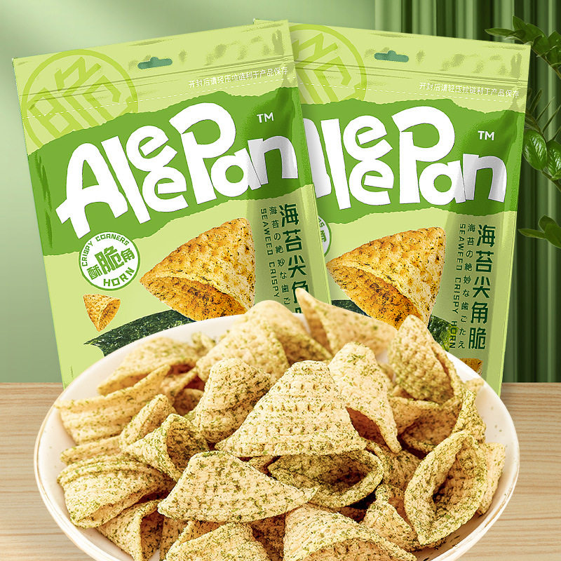 [Real Shrimp Meat Add] Fresh Shrimp Crispy Shrimp Slice Zipper Bag Snack Gift Bag Net Celebrity Explosions