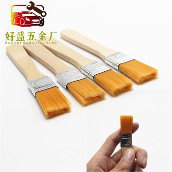 Mobile phone computer cleaning small brush motherboard keyboard dust removal yellow brush paint barbecue combination factory supply