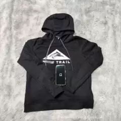 Triangle Frame Element Sports Sweatshirt, Street Style Cool Casual Top, Unisex Loose Fit, Slimming, Fitness, Outdoor