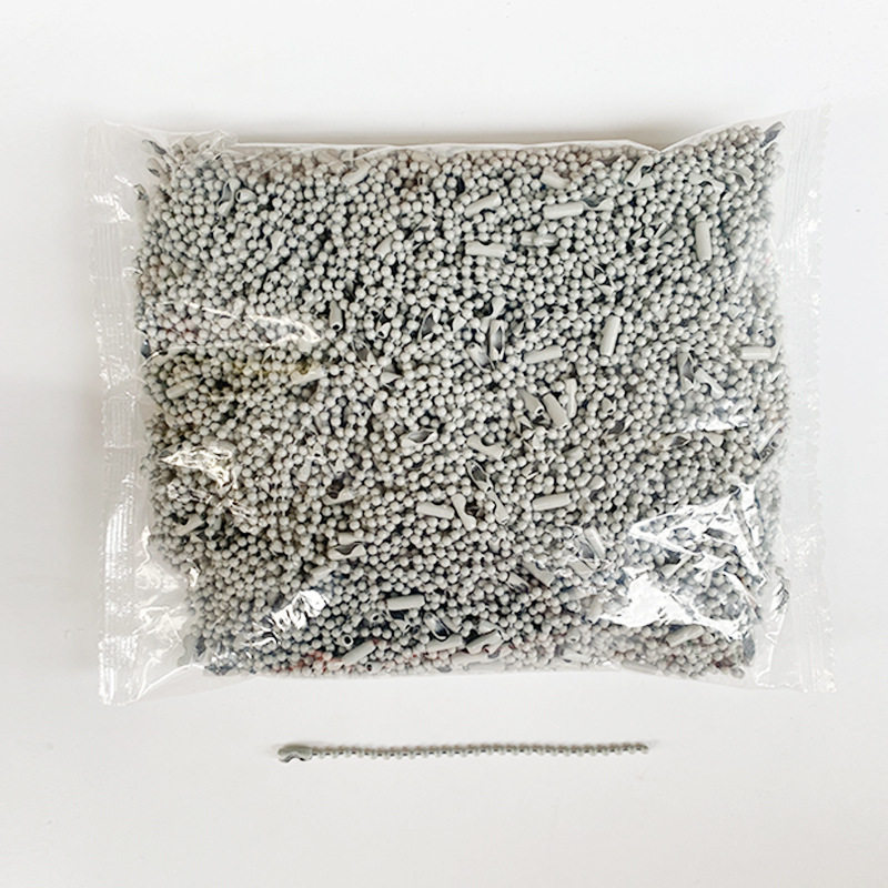 珠链现货批发彩色烤漆波珠链圆珠链diy饰品配件挂链链条吊牌链子