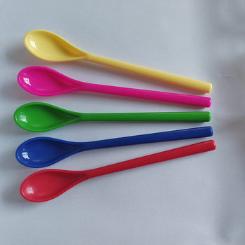 Cross-Border Supply of Plastic Children's Balance Spoons, Couple Toy Spoons, Mask Spoons, Pesticide Spoons, Pet Food Spoons
