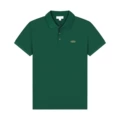 Dark green with fish logo