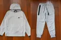 Gray sweatshirt suit