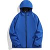 Men's and Women's Pure Color Hooded Jackets, Custom Printed Logo Group Activity Cultural Shirts, Windbreakers, Autumn and Winter Work Clothes