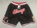 Pocket 10th Anniversary Black and Red Striped Pants