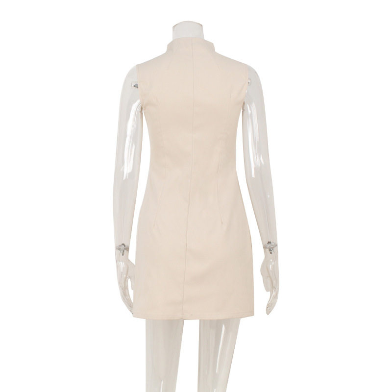 Summer Fashion Sleeveless A Line Dress Elegant Fit and Flare Lightweight Fabric Casual or Party Wear Wholesale