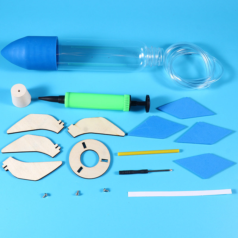 水火箭空气模型科技小制作小发明全套益智材料手工竞赛儿童玩具