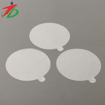 Manufacturers can die-cut punch shaped 39.5 protective film hardware plastic watch cover scratch-resistant adsorption film PE protective film