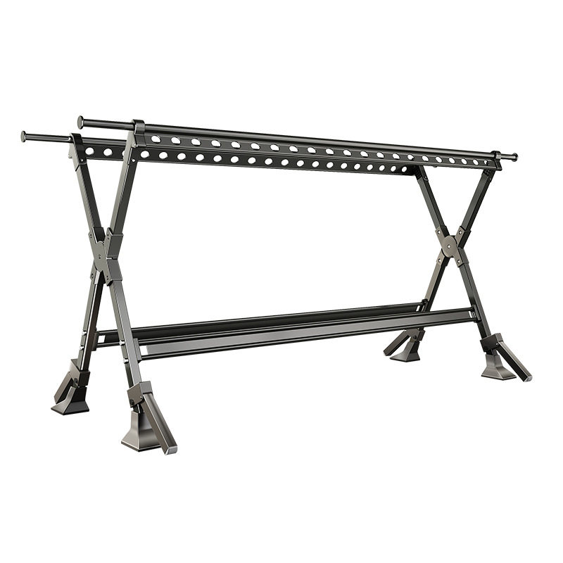 Youqin Clothes Drying Rack Floor-Standing Foldable Telescopic Clothes Hanging Rod Indoor and Outdoor Home Balcony Drying Quilt Multi-Layer