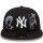 Трансграничный американский М.L.B.Полностью закрытая бейсболка New York Yankees с вышивкой, кепка с плоскими полями, нерегулируемый взрывной стиль mini 4
