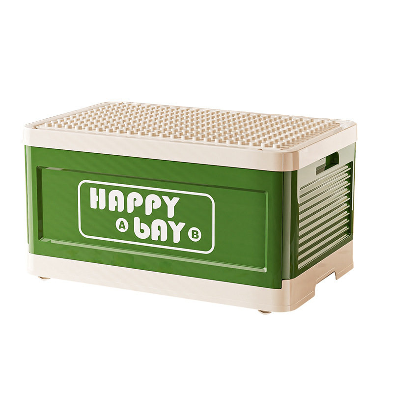 Large-Capacity Building Block Storage Box Colorful Multi-Functional Storage Box Building Block Splicing Box Kidsren's Toy Storage Box