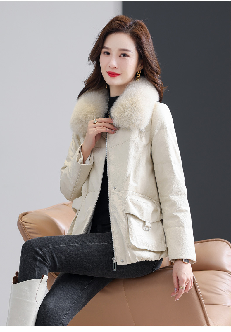 (Mới) Mã G2589 Giá 6940K: Áo Da Dê Nữ Hadlo Hàng Mùa Xuân Thu Đông Thời Trang Nữ Chất Liệu Da Bò G06 Sản Phẩm Mới, (Miễn Phí Vận Chuyển Toàn Quốc).