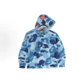 Blue camouflage/knitted jacket