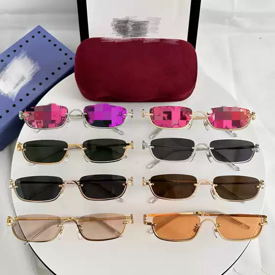 2024 new G home high-end retro sunglasses G1278 Ni Ni with anti-ultraviolet sunshade slimming sunglasses