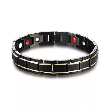 Wish Fashion Men's Bracelet European and American Fashion Couple Magnetic Bracelet Detachable Jewelry High-End Bracelet Wholesale