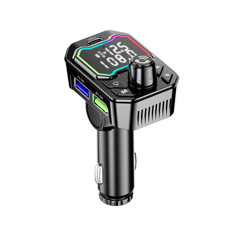 Private Model Car Bluetooth Receiver Lossless Sound Quality Mp3 Player Conversion Car Charger with Fast Charging