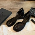 Black hollow heel (5cm)