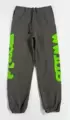 Trousers-beluga/dark gray green star