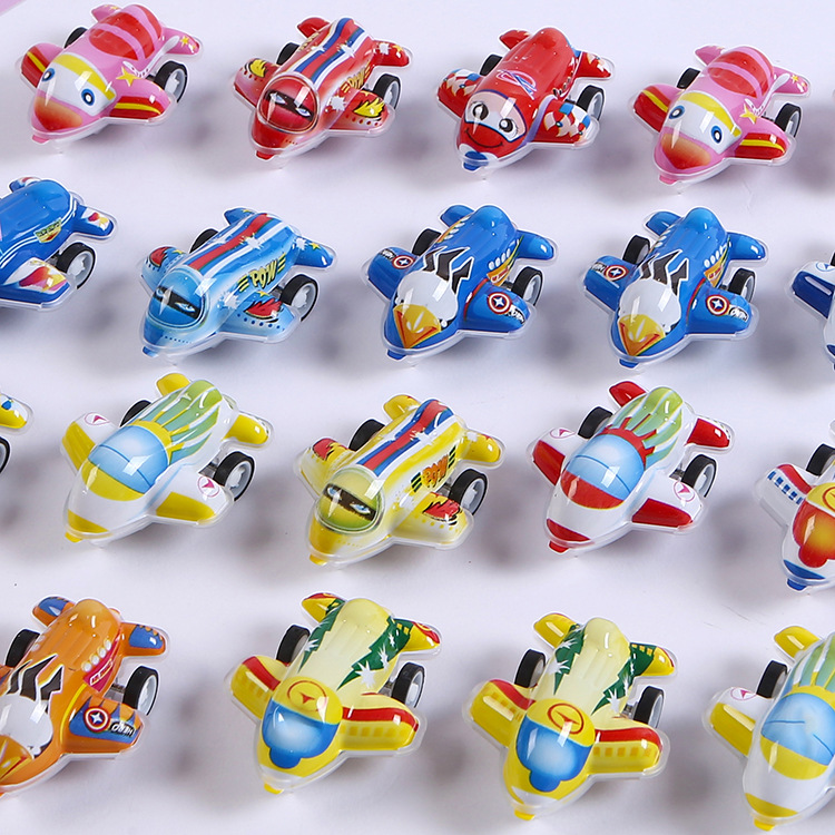 5cm新款迷你迷彩回力小飞机回力战斗机模型玩具跨境热卖批发玩具