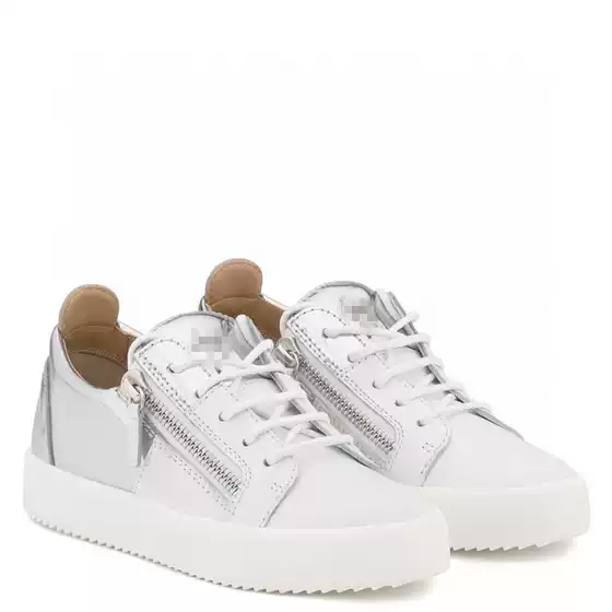 Gz Genuine Leather Low-Top Men's and Women's Sneakers 2025 Color Matching Fashionable Breathable Round-Toe Sports Shoes Sport Shoes