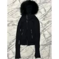 Black Fur Collar Short Coat