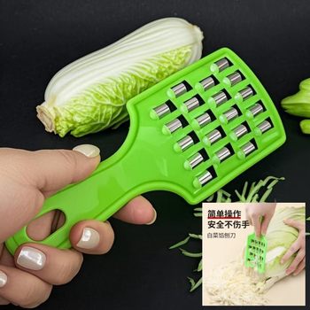 Old-fashioned Chinese Cabbage Scraper Board Manual Radish Fast Grater Multifunctional Vegetable Cutter Dumpling Chopping Knife for Household