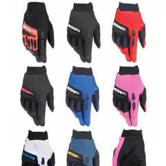 in stock brand A9 color in stock cross-country motorcycle wear-resistant long finger touch screen outdoor cross-country long finger gloves