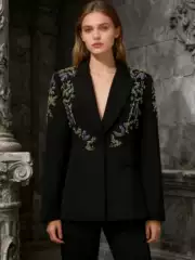 European and American Cross-Border Style Commuter Fashion Design Suit 2026 Spring New Fashion Suit Jacket for Women with a High-End Feel