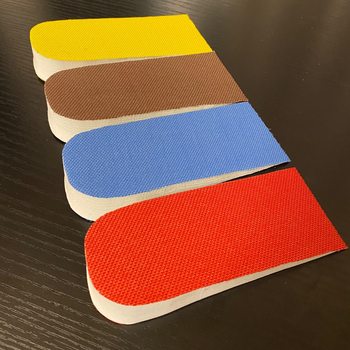 Eva Invisible Height-Increasing Half-Size Insoles for Men and Women, Breathable, Comfortable, Non-Slip, Suitable for Running in All Seasons