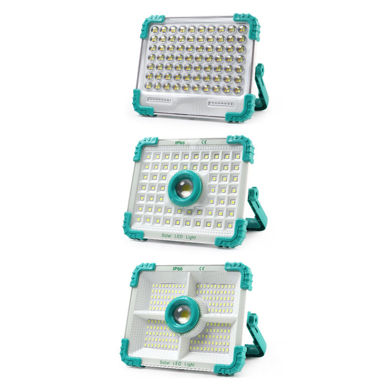 Cross-Border Supply Solar Portable Lamp Outdoor Mobile Camping Lamp Multi-Functional Home Night Market Emergency Lighting