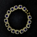 Gold 8inch (blue diamond)