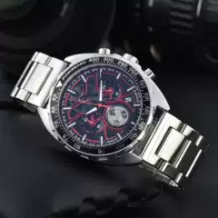 Aliexpress Men's Niricha Steel Strap Casual Multifunctional Small Three-Hand Quartz Watch Available for Dropshipping