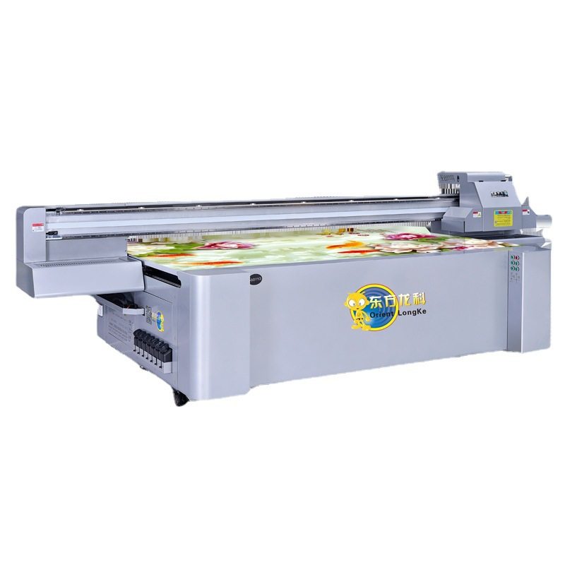 Spot uv printer LK2513 barbell printer manufacturers supply logo sign metal etching printer