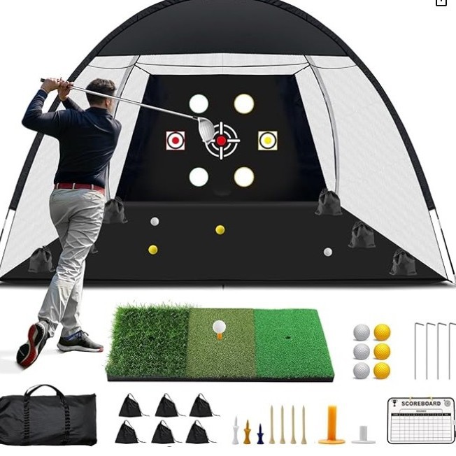 ตาข่ายซ้อมตีกอล์ฟกลางแจ้ง ตาข่ายฝึกสวิงกอล์ฟ ตาข่ายรองรับลูกกอล์ฟ ขายส่ง