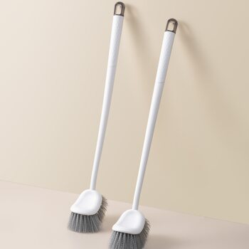 Toilet Brush Household Wall-mounted Long Handle No Dead Angle Washing Toilet Brush Toilet Hanging Soft Wool Cleaning Toilet Artifact