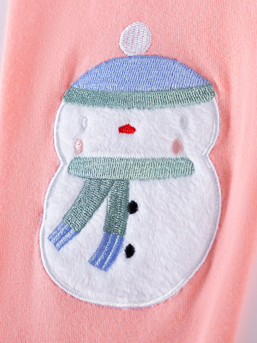 Usine vente en gros vêtements enfants, nouvel ensemble fille Noël automne, tenue enfant mignonne rayée