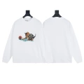 7301 white lightweight long sleeve tee