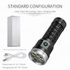 Cross-border outdoor camping flashlight multifunctional Camping Fishing light highlight long endurance 8-hole flashlight